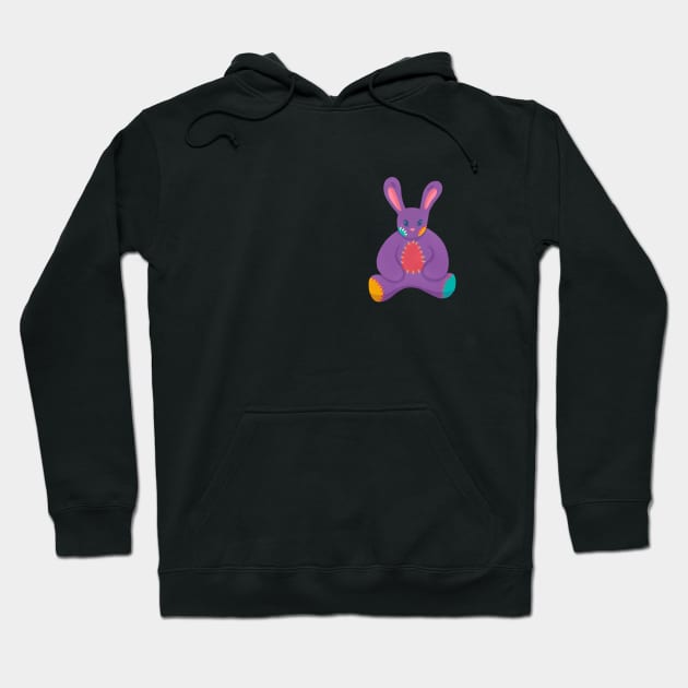 Bunny Plushie Hoodie by derangedexplorer